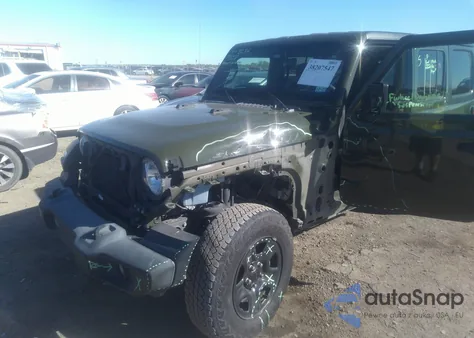 2020 Jeep Wrangler Unlimited Sport 4X4 z USA, uszkodzony, nr VIN 1C4HJXDG1LW349170